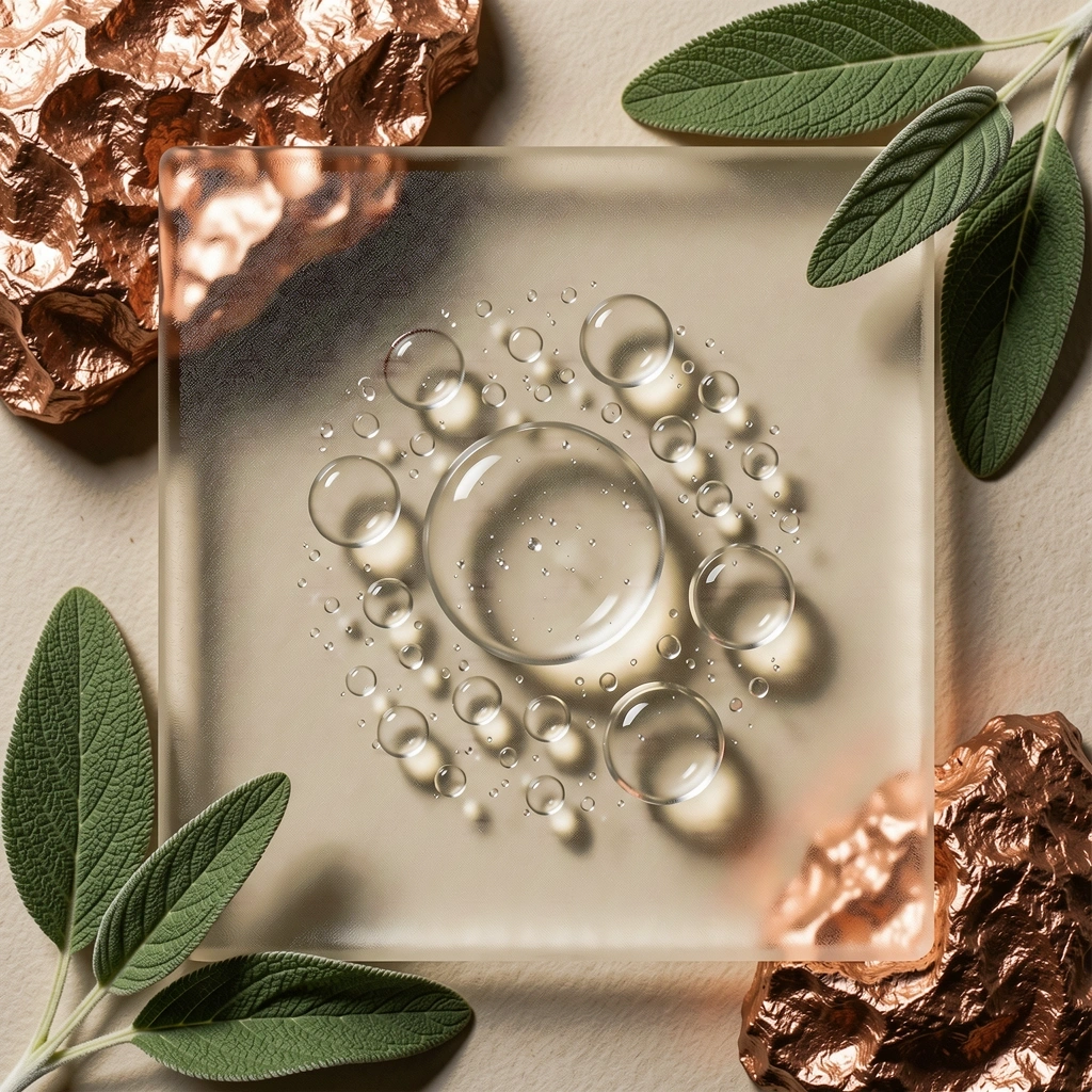 Botanical and mineral textures